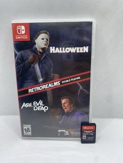 Halloween & Ash vs Evil Dead Retro Realms Double Feature For Nintendo Switch