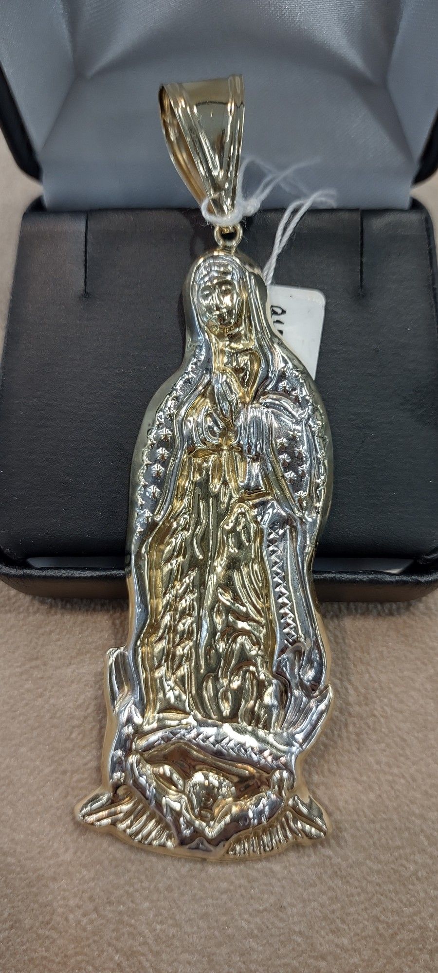 10k Gold Charm Virgin Mary (Guadalupe)