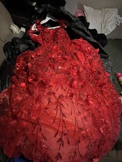 Quince dress and Ramo