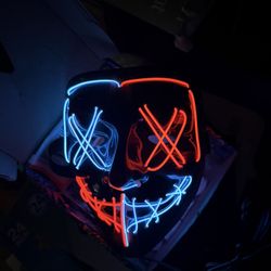 Light Up Halloween Mask
