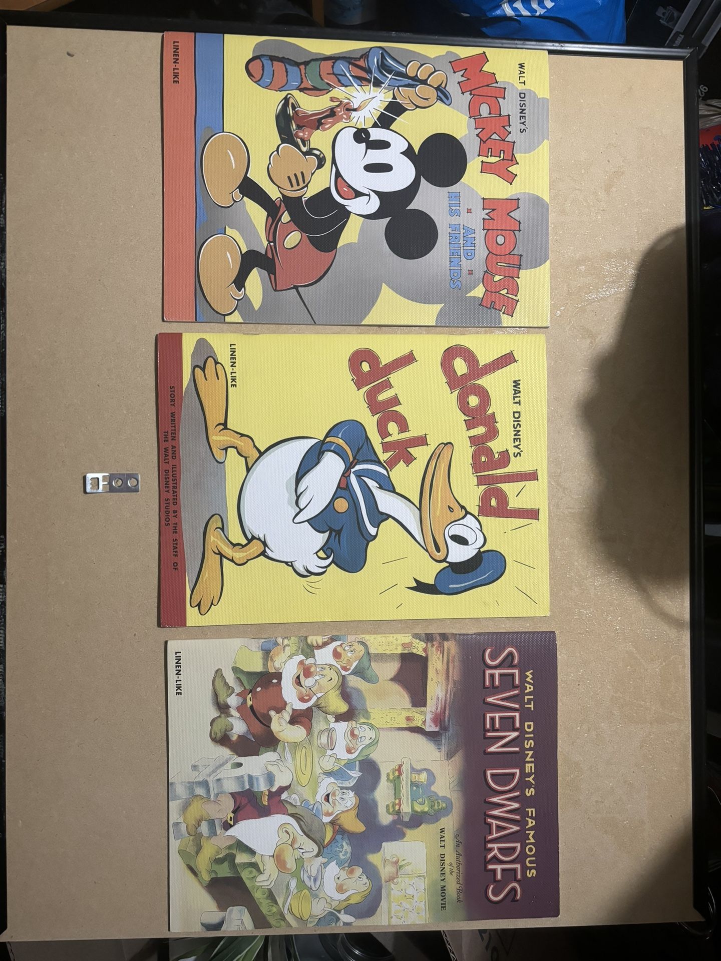 Disney “Linen-like” Books