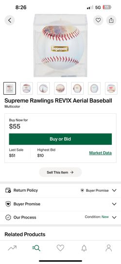 Supreme Rawlings Baseball 