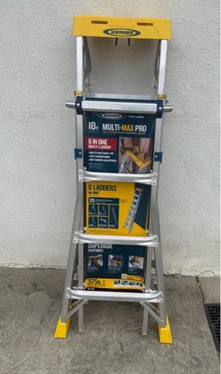 Ladder 18ft Multi-Max Pro Multi-Purpose Werner
