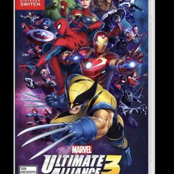 Nintendo Switch Marvel Alliance 3 (no Case)