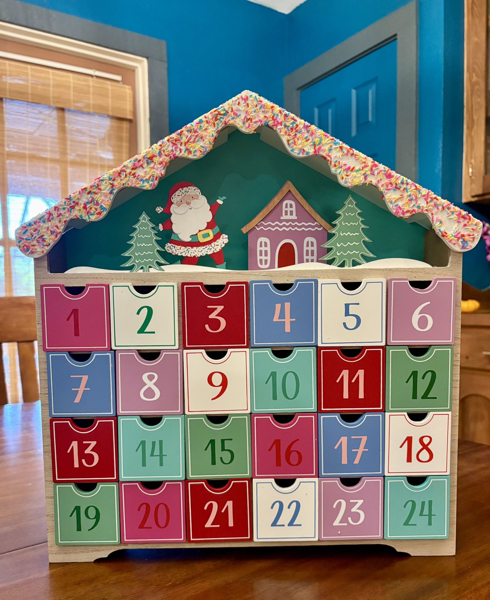 Wooden Advent Calendar 