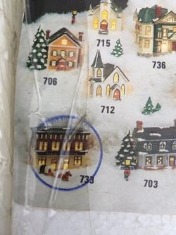 Christmas  Yuletide, Inc Snow Hamlet Lighted Houses/$20 each house