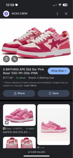 bale Sk8 Sta Pink