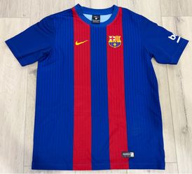 BARCELONA BARCA MESSI 2016/2017 SHIRT NIKE SIZE XL