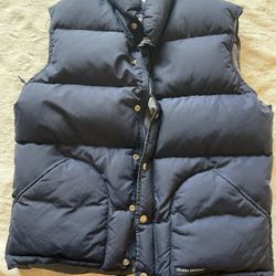 Men’s Puff Vest - Medium - Blue - Used 