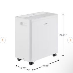 25 pt. Dehumidifier up to 1,500 sq. ft. ENERGY STAR for Basement, Garage, or Wet Rooms in White -Never Opened-Like New-South Tampa