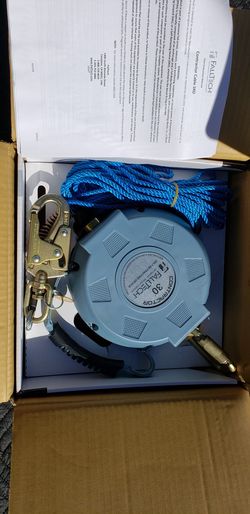Falltech 30' Self Retracting Life Line