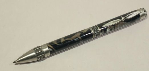 Aviation Airplane Propeller Twist Pen – Black Marble Granite Pilot Gift Pen READ