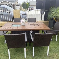 Brand new patio outdoor dining table set