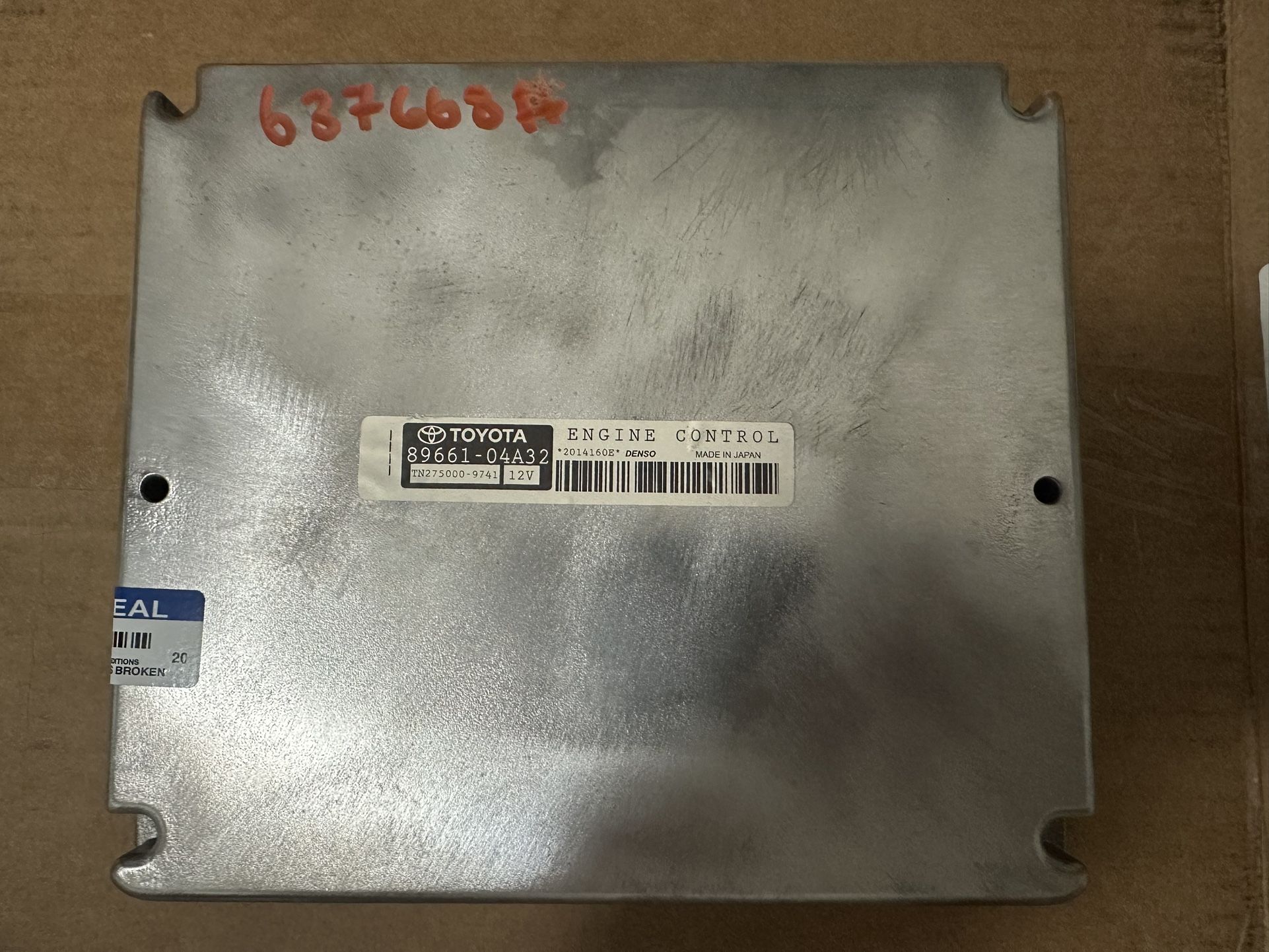 89661-04A32 |2005 Toyota Tacoma Engine Computer ECM PCM ECU OEM