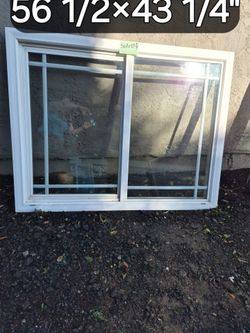 Window 56 1/2"w×43 1/4L"!Ventana!