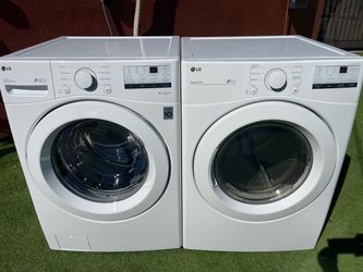 LG Front Load Washer and Dryer Set