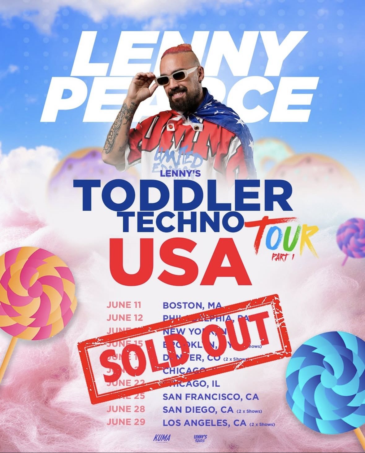 2 Tickets To Lenny Pearce’s West Hollywood Show