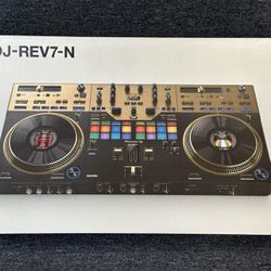Pioneer DJ DDJ-REV7-N Professional DJ Controller Limited-Edition Gold