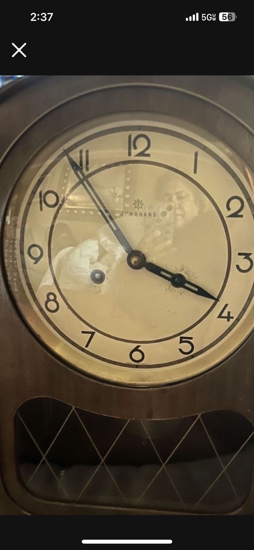 1957 Jhungans German Antique Clock