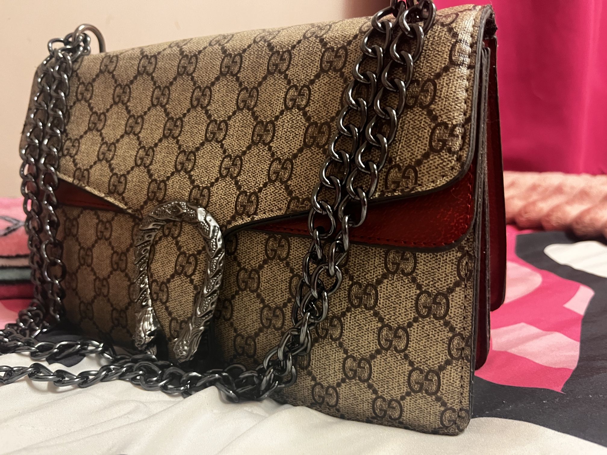 Gucci Dionysus In Brown And Red