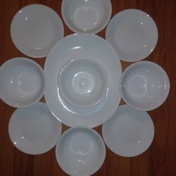 Corelle Just White Set