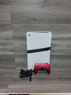 Sony Playstation 5 pro console with console and Cords