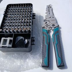 New Miniature Precision Tool Bit Set With Wire Cutters Great For Repairing Watches TVs Phones Etc 25 Firm