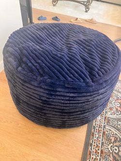 large memory foam bean chair