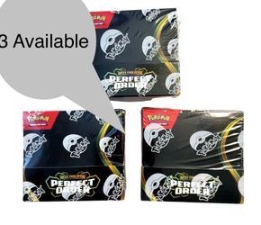Pokemon Perfect Order Booster Box  !!! 3 Available!!! Factory sealed!!!! Send me your offer!!!!