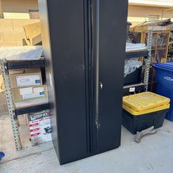 3-Piece Heavy Duty Welded Steel Garage Storage System in Black (92 in. W x 81 in. H x 24 in. D)
