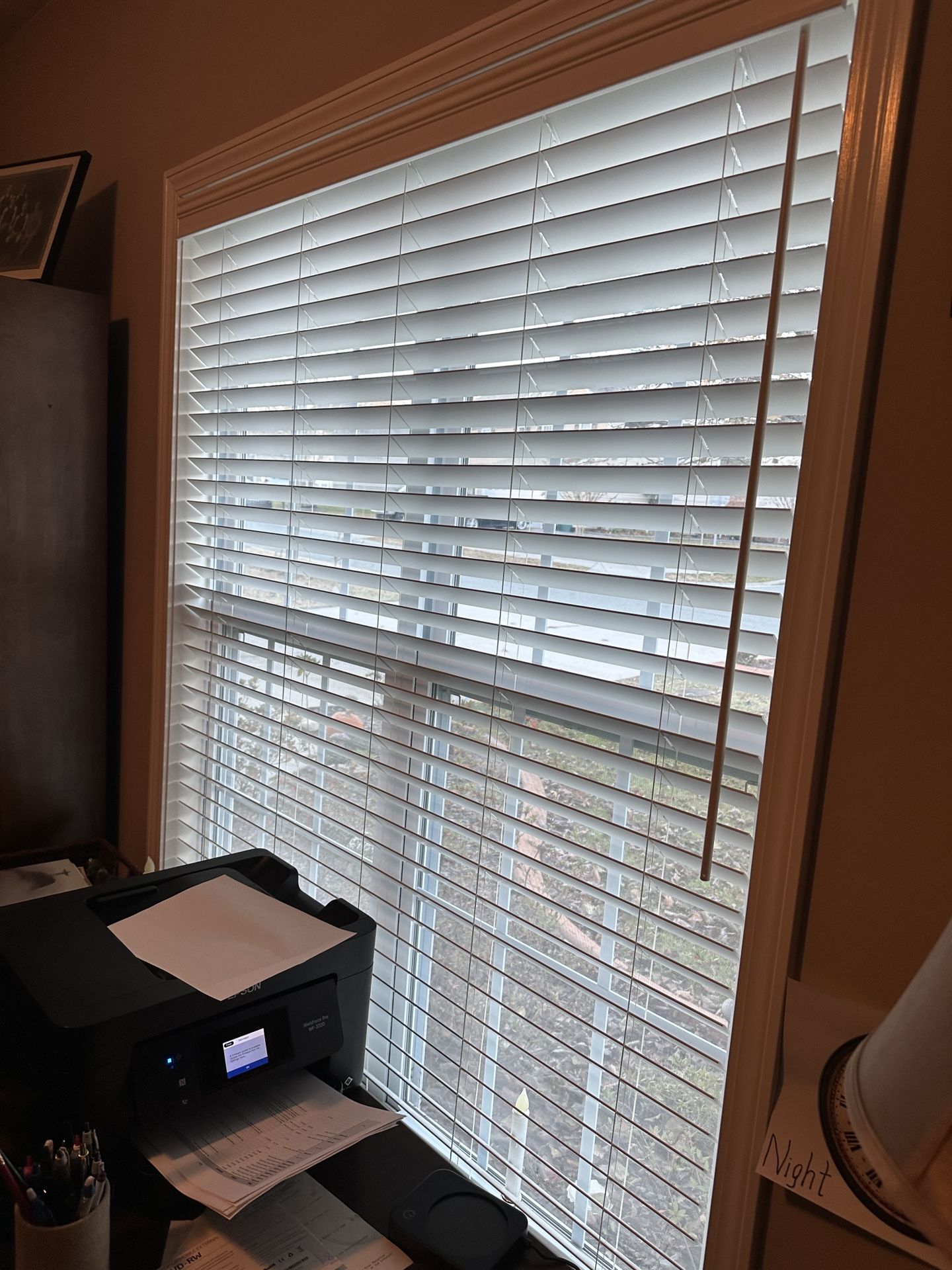 Cordless 2“ Faux Wood Blinds Brand New in box