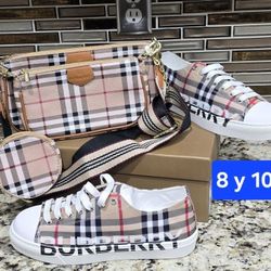 sneakers and purse  set 
