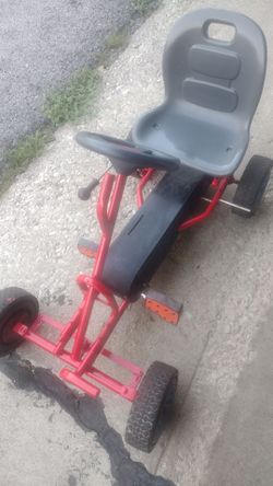 Cart para niños$40 ... con pedales y freno de mano