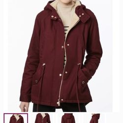 Women’s Collection B Zip up Hooded Jacket Size Large