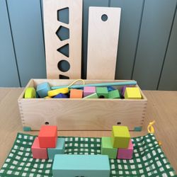 Love Very Wooden Block Set