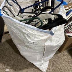 Hanger Lot Plastic Metal Clothing Hanger Bundle 