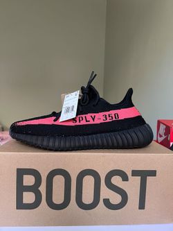 Adidas Yeezy Boost 350 V2  Core Black Red 