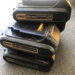 Dewalt Batteries