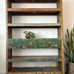 HD buttercup Rustic Book Case/ Shelf