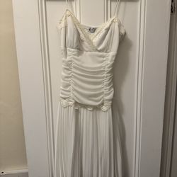 White Holiday Dress