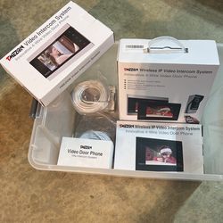 Wireless Video And Intercom Security System