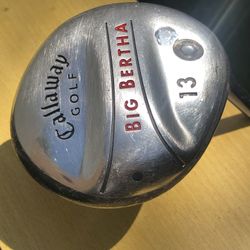 Callaway Big Bertha 13 wood graphite Shaft Lite Flex RH