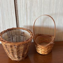 Small Wicker Baskets With Plastic Liners