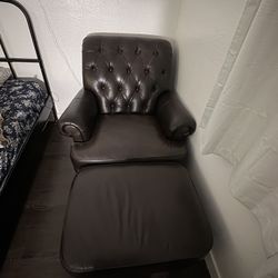 Arm Chair & Ottoman 