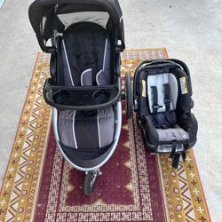 Car Seat And Stroller Set