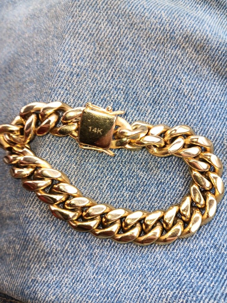 14 K Bracelet