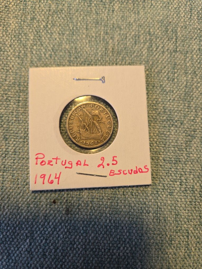 1964 Portugal 2.5 Escudos