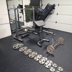 Weight Bench Set Over 200 Lbs In Weights 