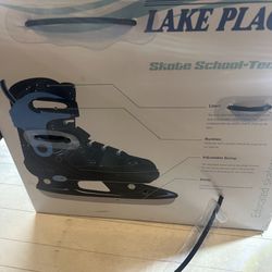 Lake Placid Monarch Adjustable Ice Skates for Beginners, Kids, Boys and Girls 