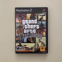 Grand Theft Auto San Andreas For PS2 